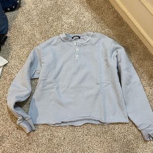 Brandy Melville Blue Sweatshirt